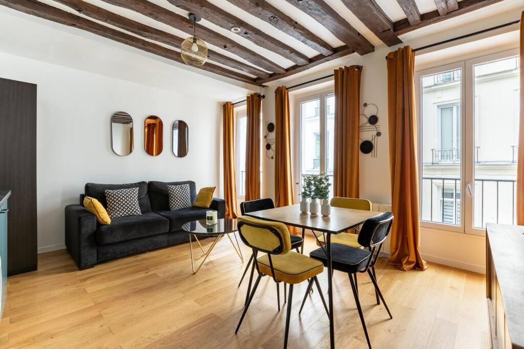 Grands Boulevards 22 : Cosy 1br-4p Apartamento Paris